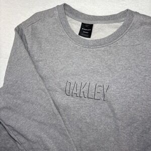 Oakley Grey‎ Custom Fit Sweatshirt Men's Size Medium